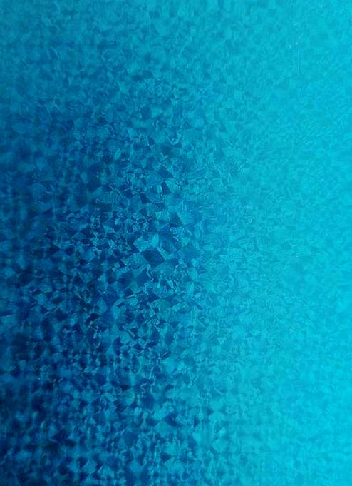 Blue fingerprint-resistant zinc-aluminum alloy plating